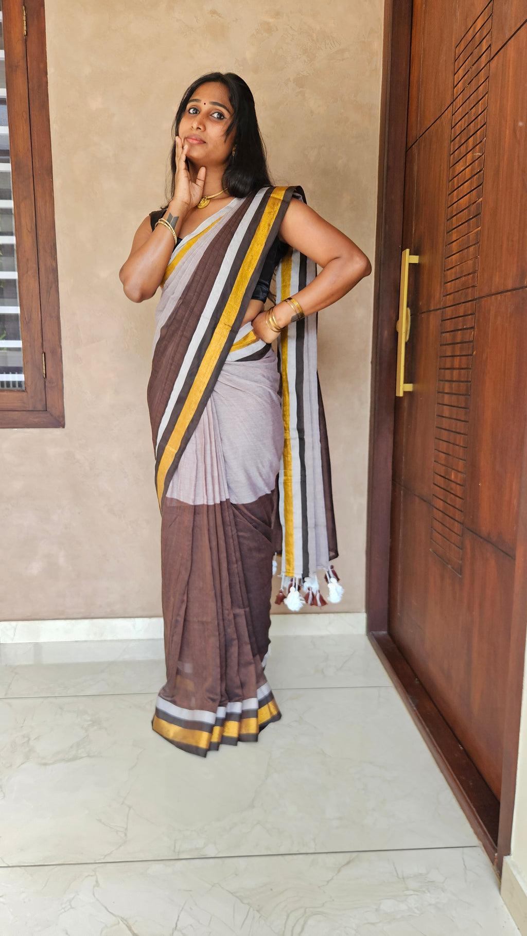 Coffee Saree