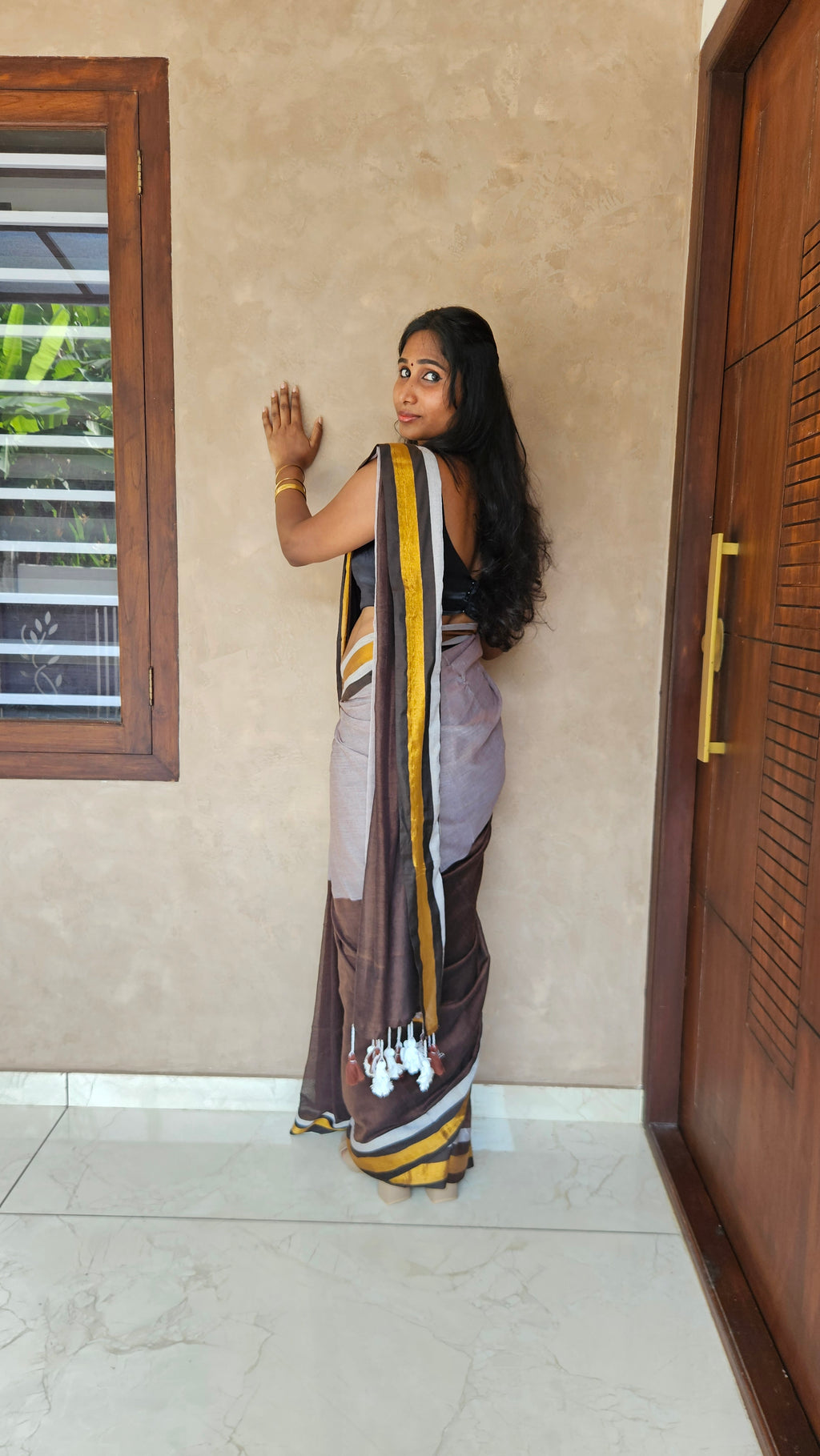 Coffee Saree