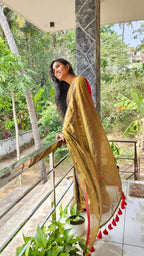 Gold Saree
