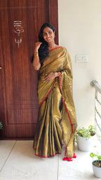 Gold Saree