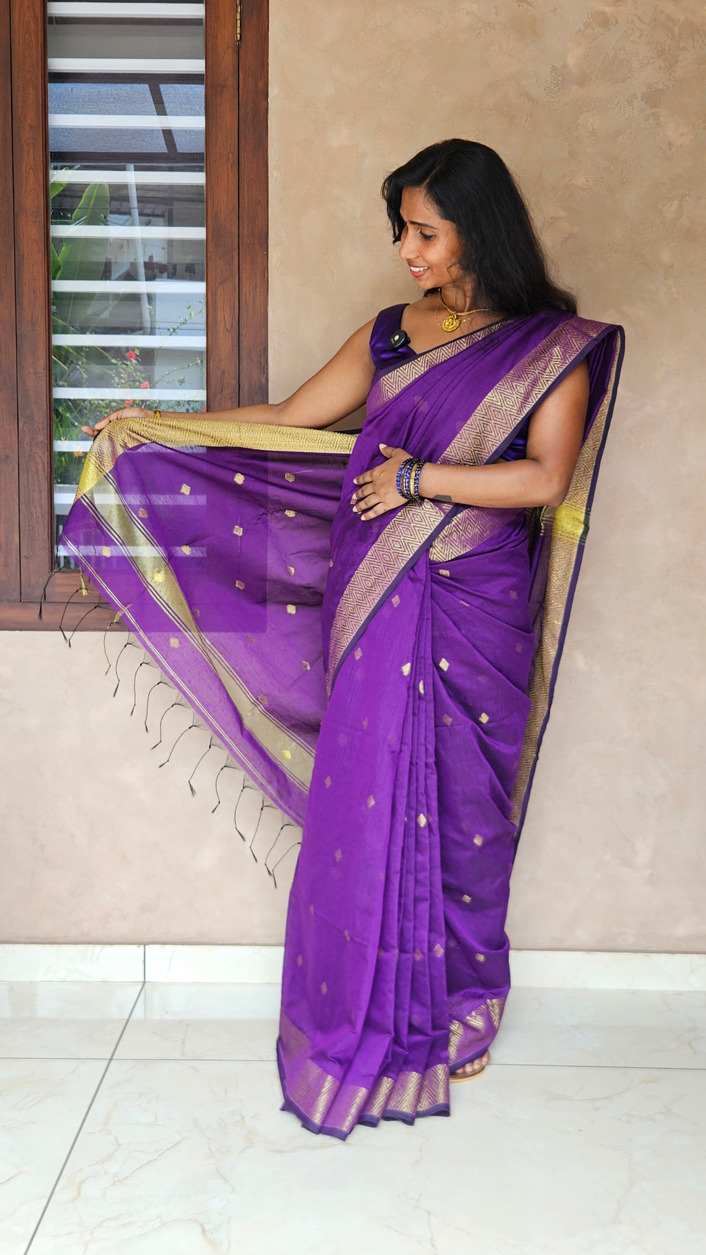Nayanthara Cotton Saree
