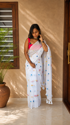 Aiden Thottam saree, view 10 | Lolak Boutique