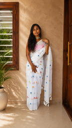 Aiden Thottam saree, view 11 | Lolak Boutique