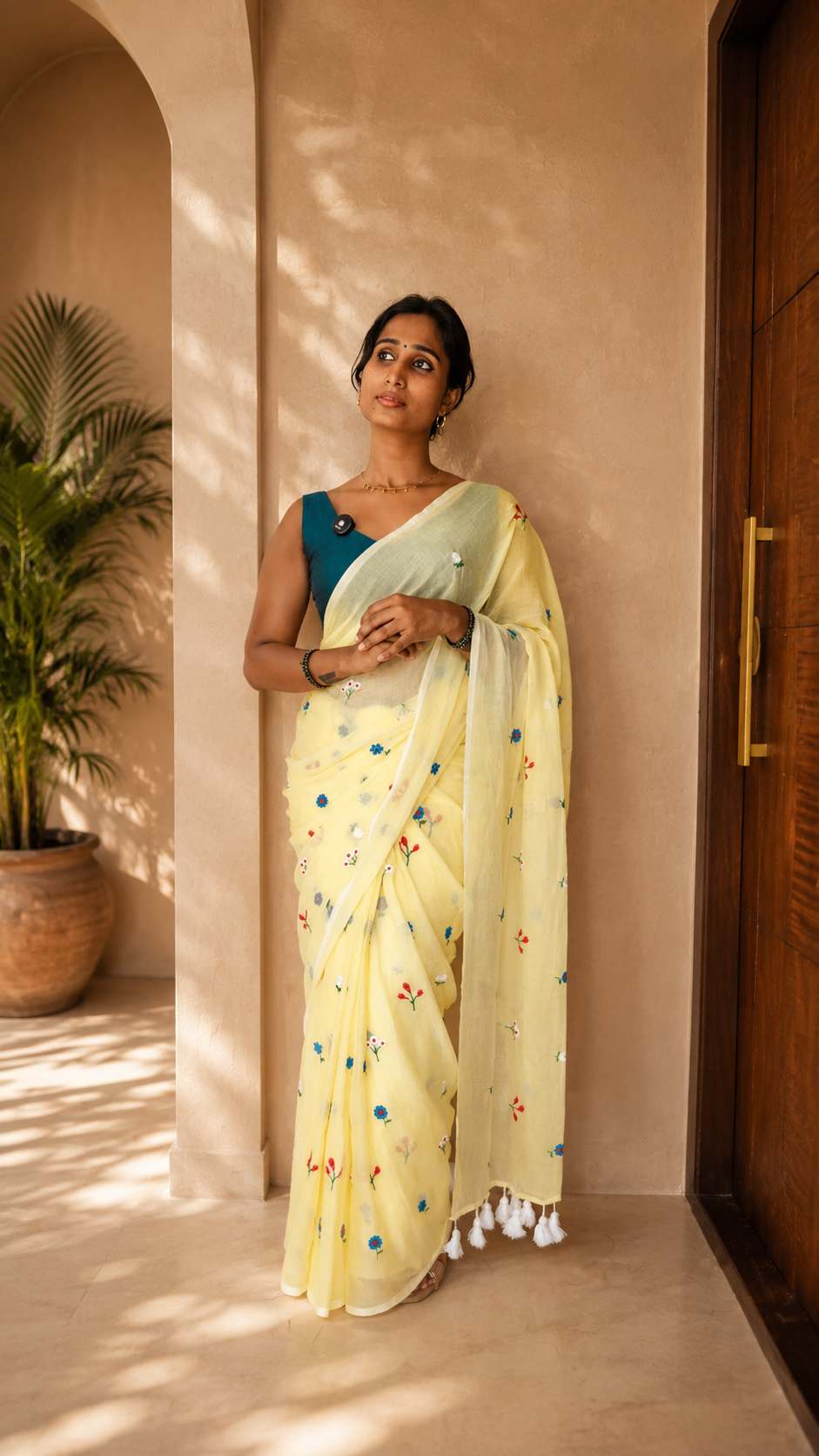 Aiden Thottam saree, view 3 | Lolak Boutique