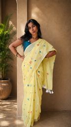 Aiden Thottam saree, view 6 | Lolak Boutique