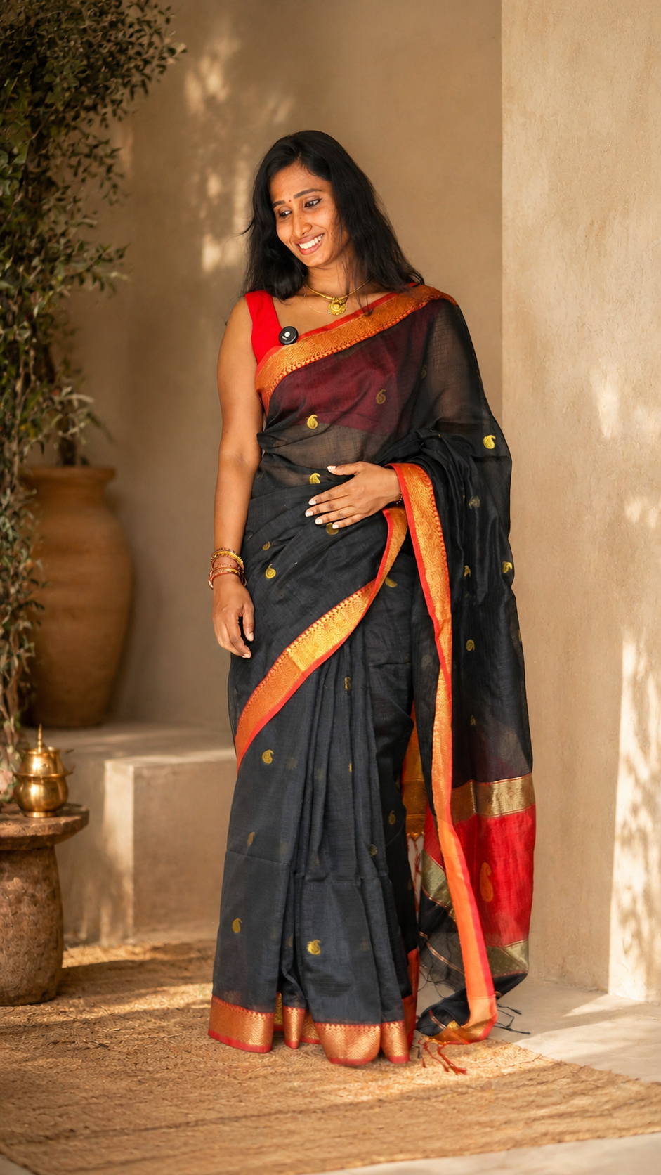 Mahima Maheswari cotton saree | Lolak Boutique