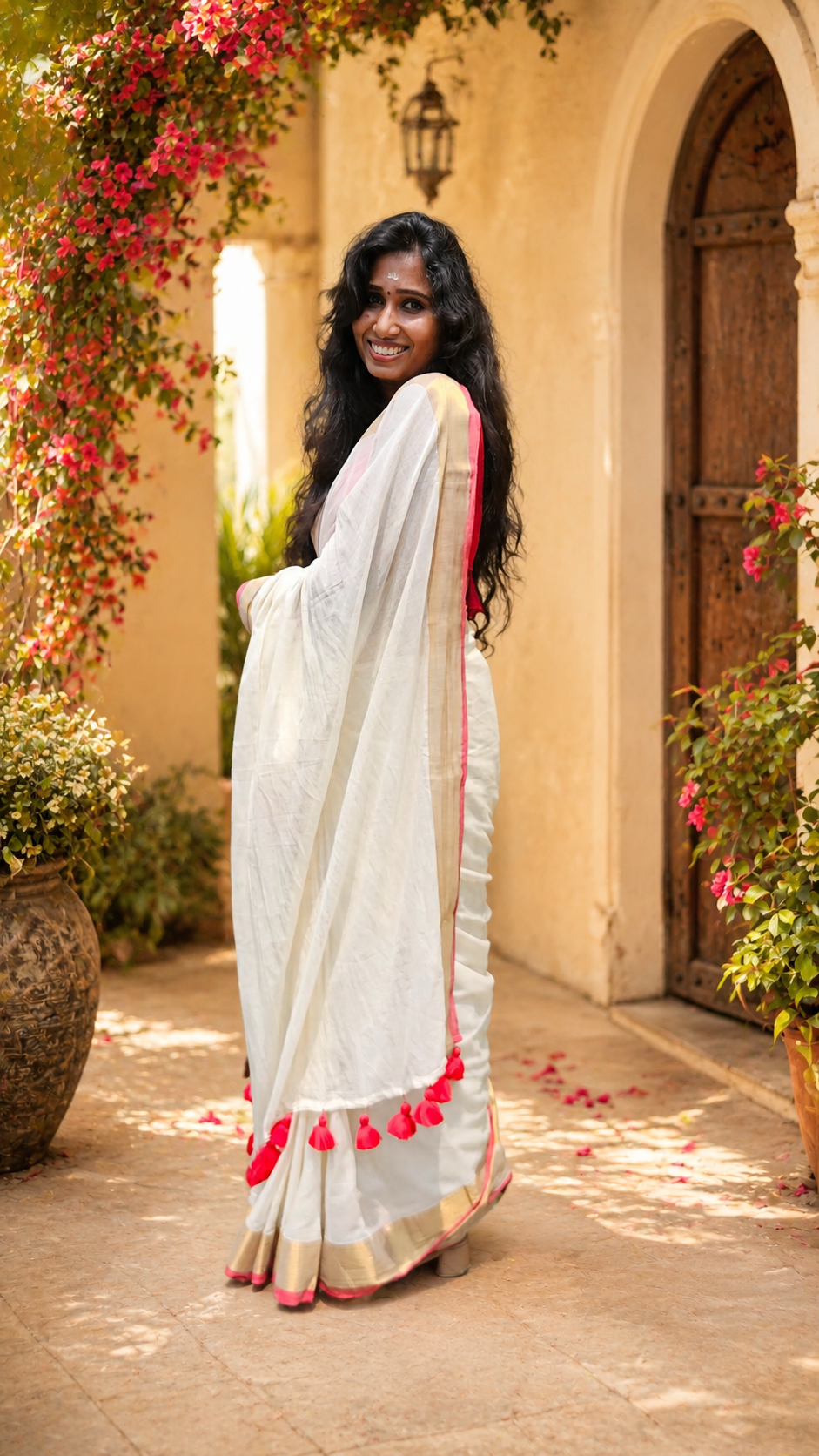 Manjari saree, view 2 | Lolak Boutique