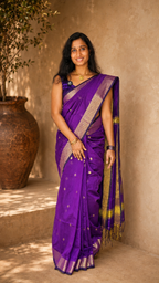 Nayanthara Maheswari cotton saree | Lolak Boutique