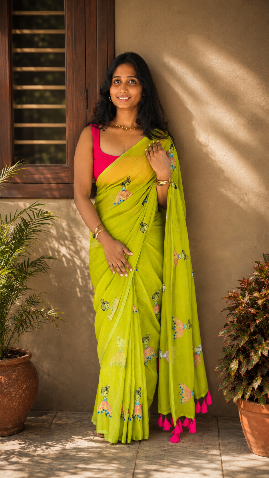 Dolly saree, view 3 | Lolak Boutique