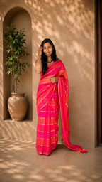SHANAYA RED AND PINK